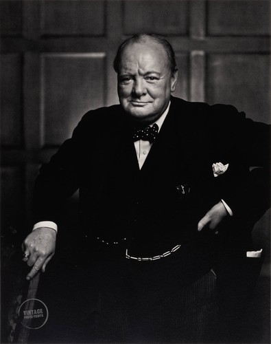 Vtg yousuf karsh photo - vtg,